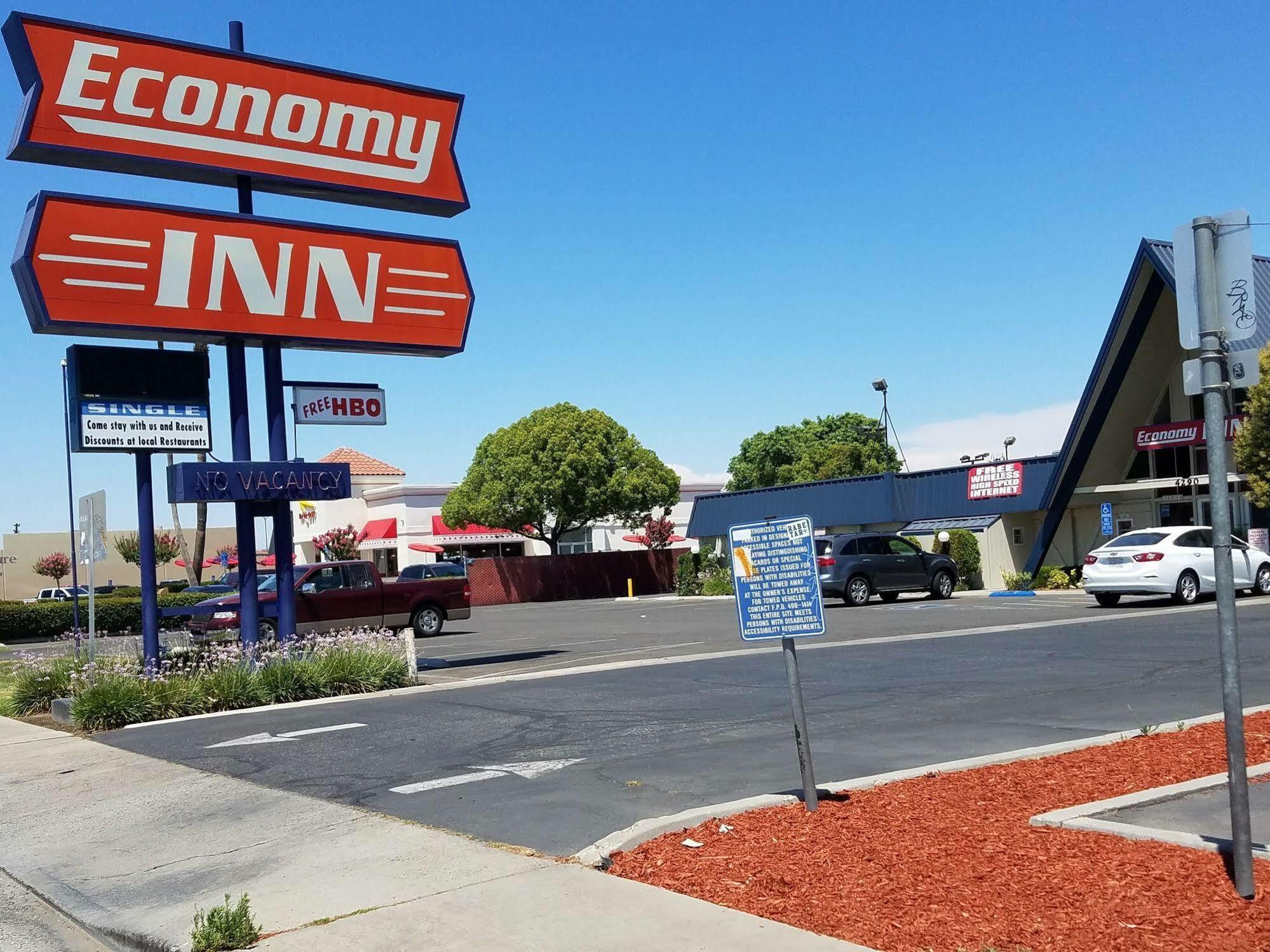 Economy Inn Fresno Exterior foto